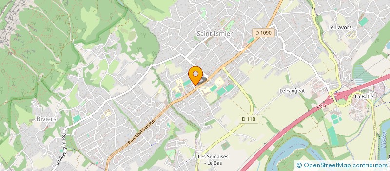 localisation de l'entreprise 808 734 446   SAINT-ISMIER