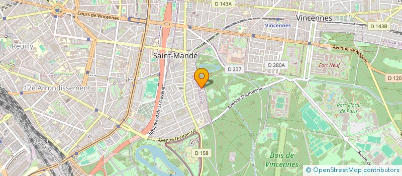 localisation de l'entreprise 808 737 977 à SAINT-JOSEPH