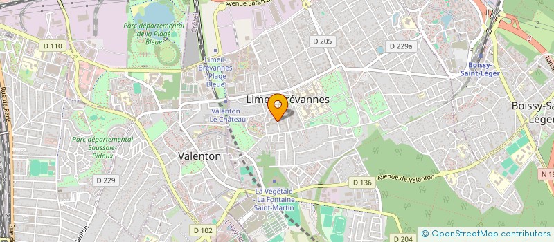 localisation de l'entreprise 808 741 144   LIMEIL-BREVANNES