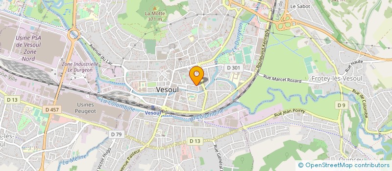 localisation de l'entreprise 808 745 848   VESOUL