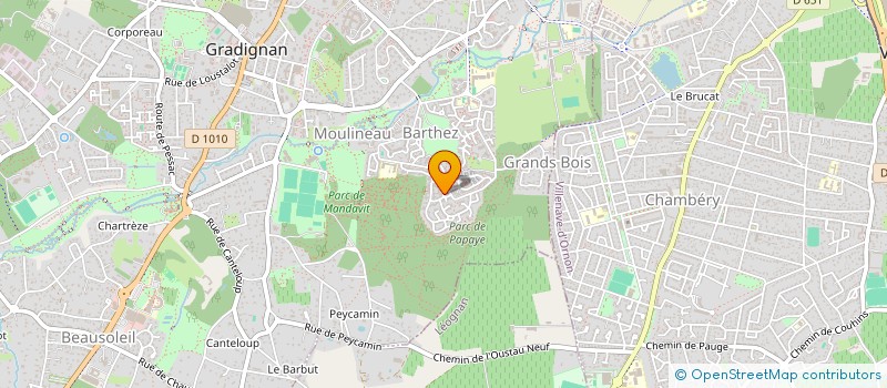 localisation de l'entreprise 808 746 754 à MONTMOREAU
