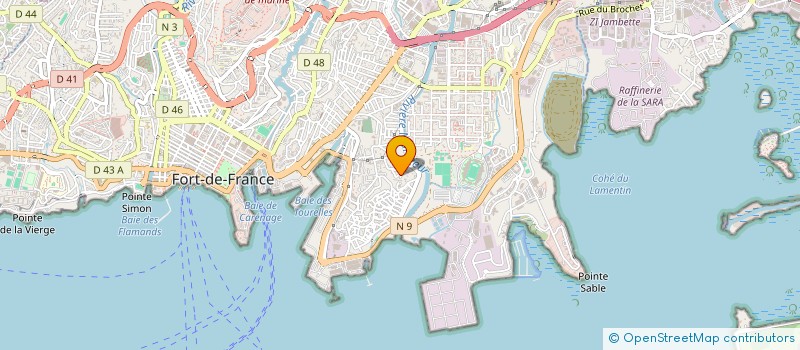 localisation de l'entreprise 808 749 550   FORT-DE-FRANCE