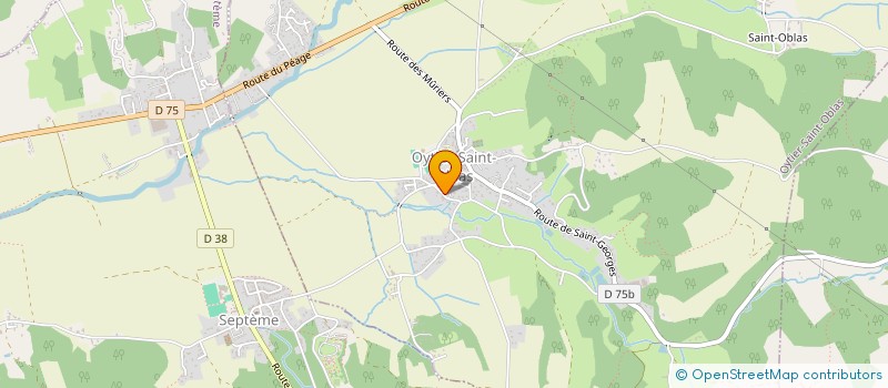 localisation de l'entreprise 808 749 634   OYTIER-SAINT-OBLAS