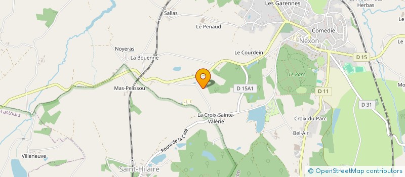 localisation de l'entreprise 808 751 945 à LA MEYZE
