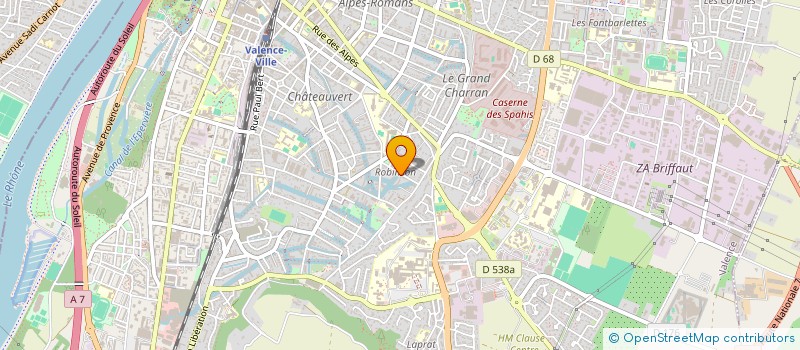 localisation de l'entreprise 808 756 878   VALENCE