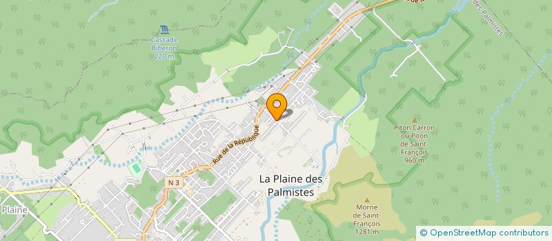 localisation de l'entreprise 808 761 357 à LA PLAINE-DES-PALMISTES
