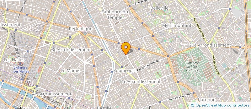 localisation de l'entreprise 808 766 265   PARIS