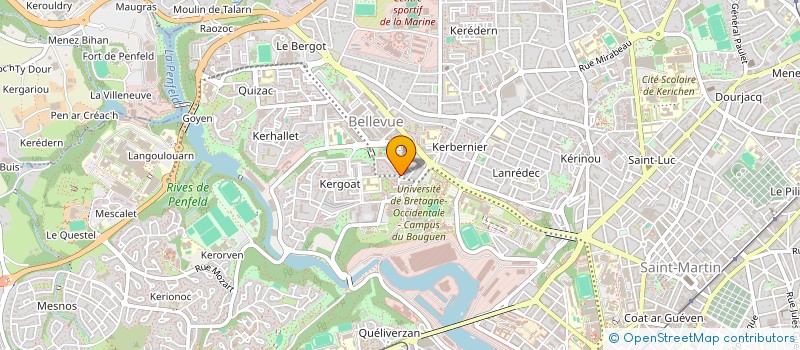 localisation de l'entreprise 808 768 857  à BREST