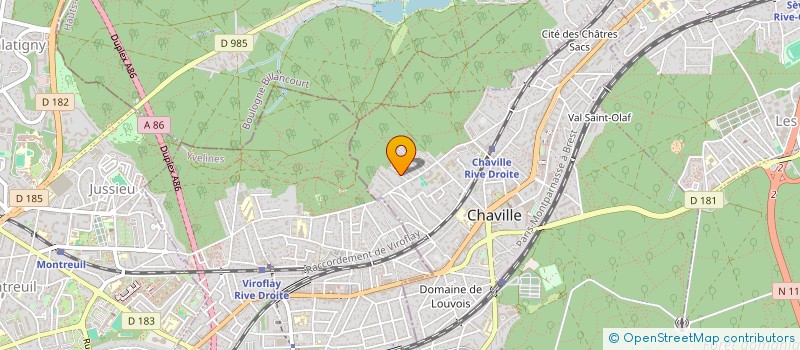 localisation de l'entreprise 808 777 239  à CHAVILLE