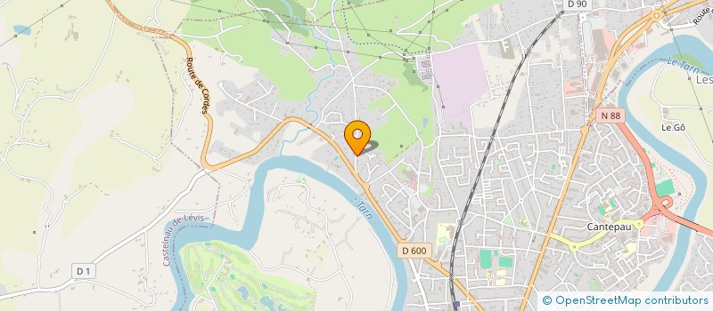 localisation de l'entreprise 808 786 156  à ALBI