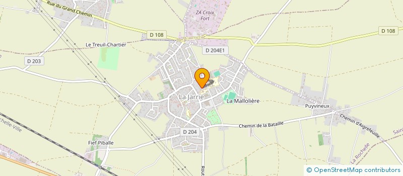 localisation de l'entreprise 808 792 907   LA JARRIE