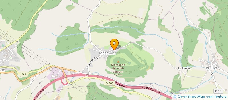 localisation de l'entreprise 808 800 858   VILLY-EN-AUXOIS