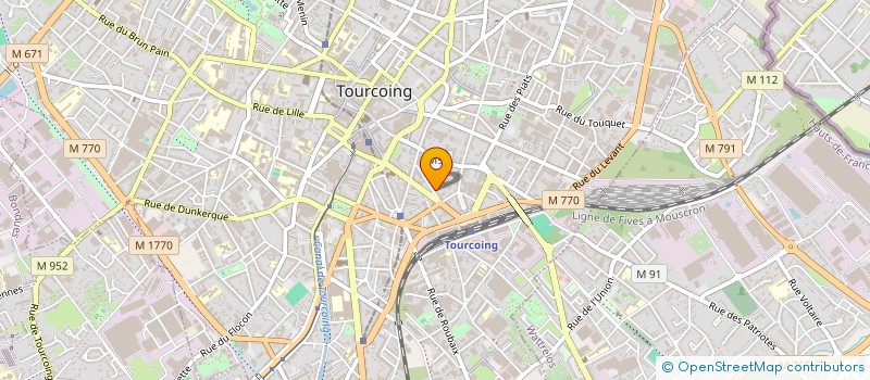 localisation de l'entreprise 808 808 935   TOURCOING
