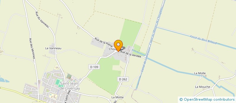 localisation de l'entreprise 808 821 557 à MAILLEZAIS