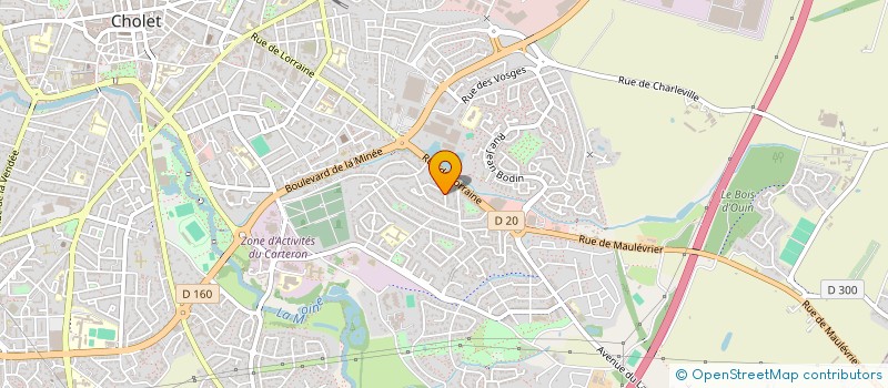 localisation de l'entreprise 808 822 068  à CHOLET