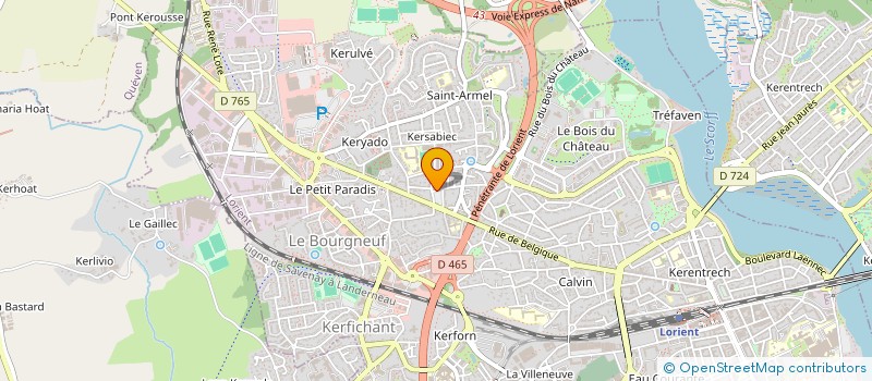 localisation de l'entreprise 808 823 819 à LORIENT