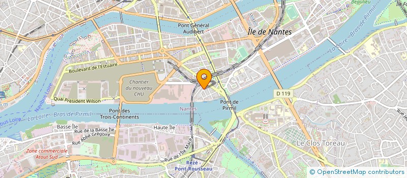 localisation de l'entreprise 808 837 199 à NANTES
