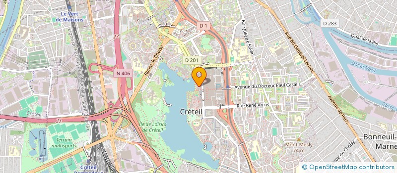 localisation de l'entreprise 808 853 014 à CRETEIL