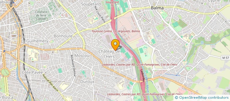localisation de l'entreprise 808 854 574 à TOULOUSE