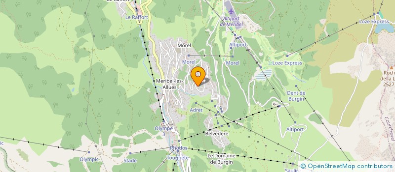 localisation de l'entreprise 808 858 583  à LES ALLUES