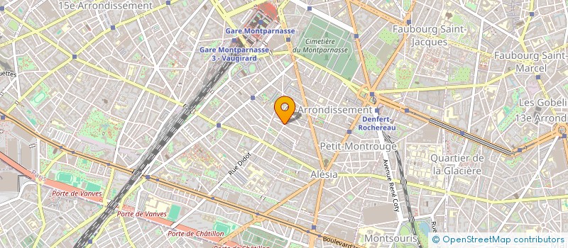 localisation de l'entreprise 808 864 011   PARIS