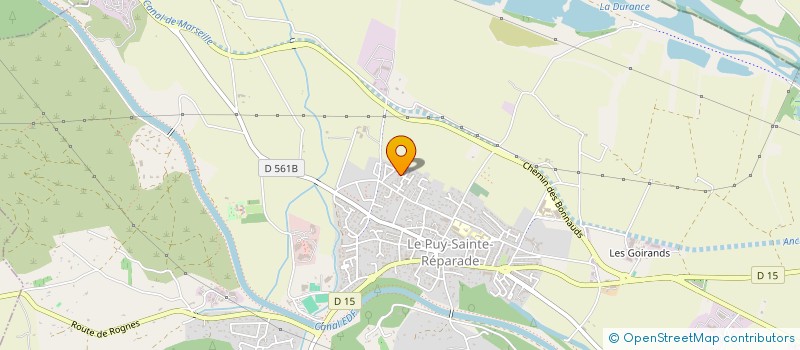 localisation de l'entreprise 808 864 292   LE PUY-SAINTE-REPARADE