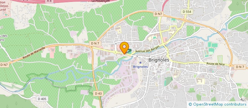 localisation de l'entreprise 808 928 600   BRIGNOLES