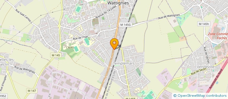 localisation de l'entreprise 808 963 730   TEMPLEMARS