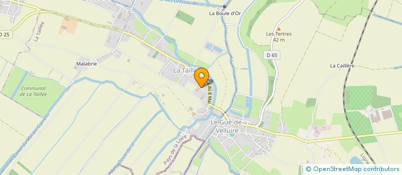 localisation de l'entreprise 808 969 687   CHAILLE-LES-MARAIS