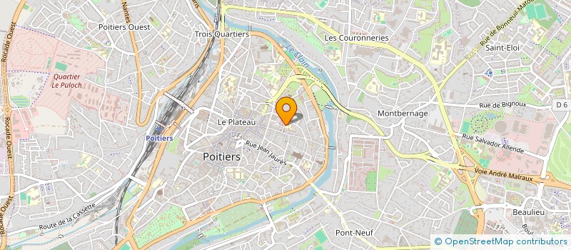 localisation de l'entreprise 808 975 155   POITIERS