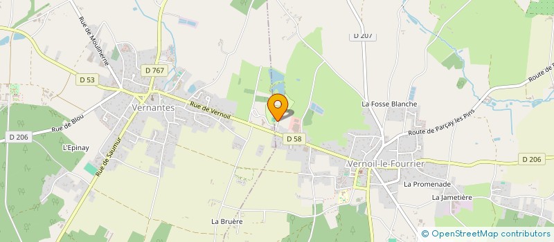 localisation de l'entreprise 808 976 195  à VERNOIL-LE-FOURRIER
