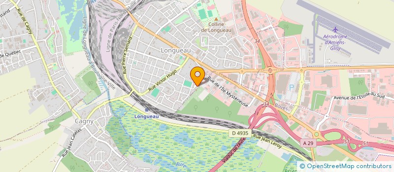 localisation de l'entreprise 808 990 246   LONGUEAU