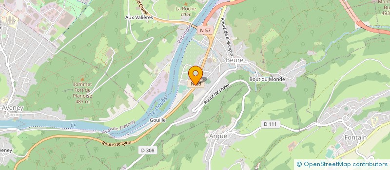 localisation de l'entreprise 808 997 712   BEURE