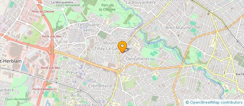 localisation de l'entreprise 808TEAM à NANTES