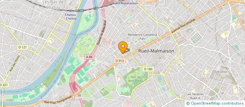 localisation de l'entreprise 809 011 828   RUEIL-MALMAISON