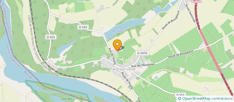 localisation de l'entreprise 809 023 864 à TRACY-SUR-LOIRE