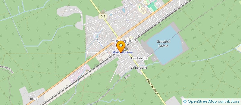 localisation de l'entreprise 809 039 639   LA FORCE