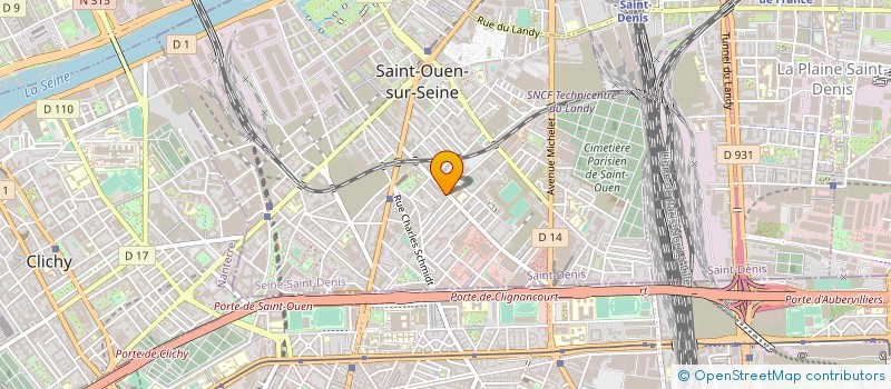 localisation de l'entreprise 809 072 366  à CLICHY