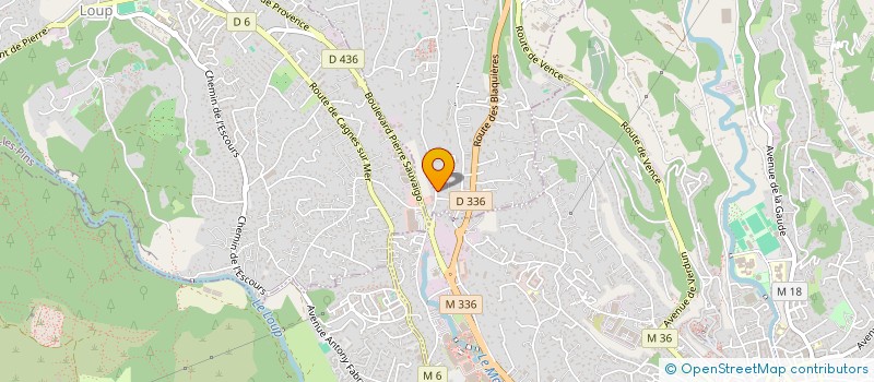 localisation de l'entreprise 809 109 267 à LA COLLE-SUR-LOUP