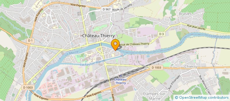 localisation de l'entreprise 809 114 358   LA FERTE-MILON