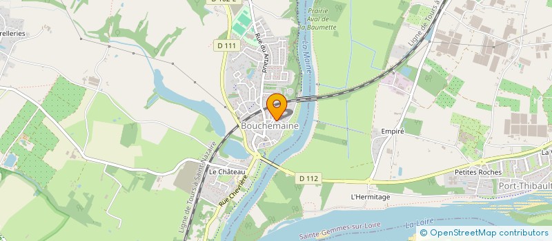 localisation de l'entreprise 809 133 606   BOUCHEMAINE