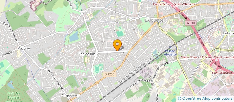 localisation de l'entreprise 809 137 193 à PESSAC