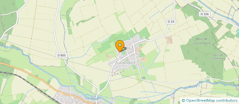 localisation de l'entreprise 809 158 108   OBERMODERN-ZUTZENDORF