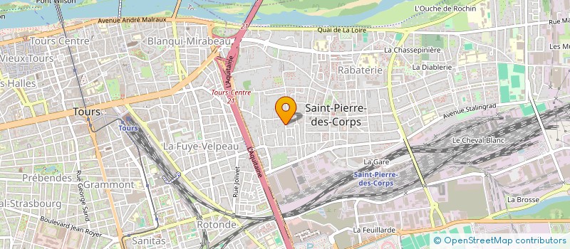 localisation de l'entreprise 809 164 411   SAINT-PIERRE-DES-CORPS