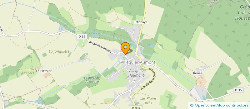 localisation de l'entreprise 809 169 188   VILLEQUIER-AUMONT