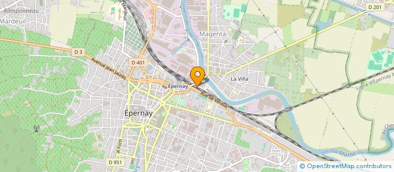 localisation de l'entreprise 809 182 850   EPERNAY