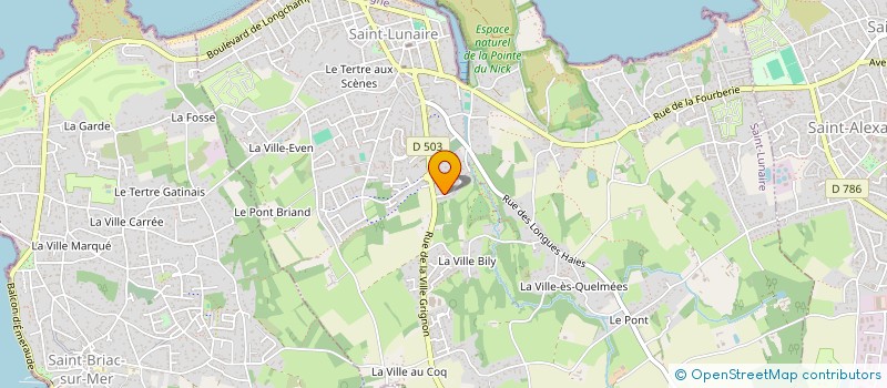 localisation de l'entreprise 809 183 874   DINARD