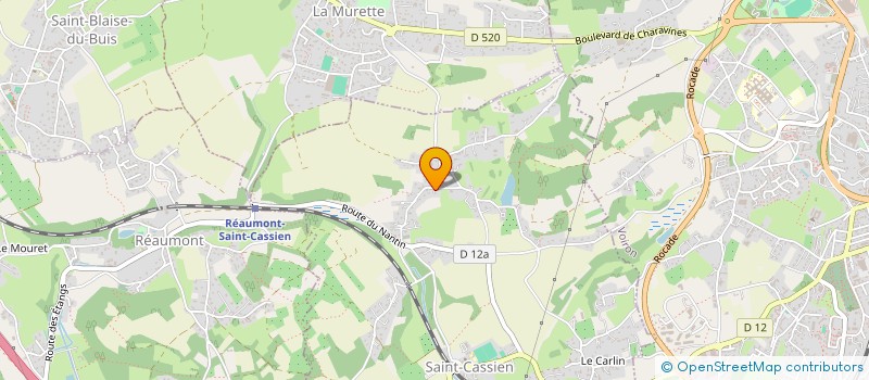 localisation de l'entreprise 809 191 455   SAINT-CASSIEN