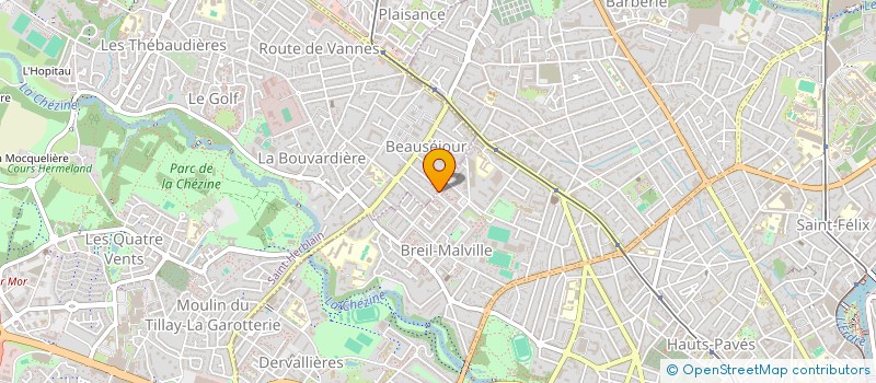 localisation de l'entreprise 809 198 955 à NANTES