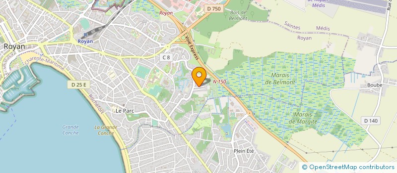 localisation de l'entreprise 809 207 103   ROYAN